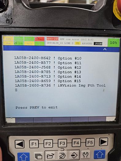 Used Fanuc M-710ic/70 Industrial Robot With R-30ib Controller - Very Low Hours