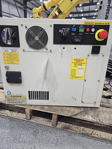 Used Fanuc R-2000ib/165F Industrial Robot With R-30ib Controller