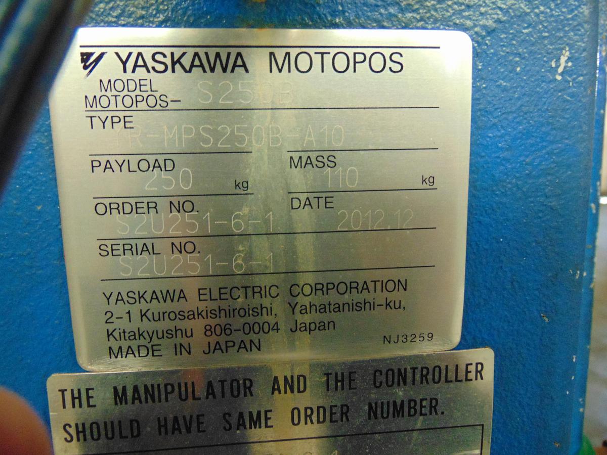 Used 2012 Yaskawa Motoman