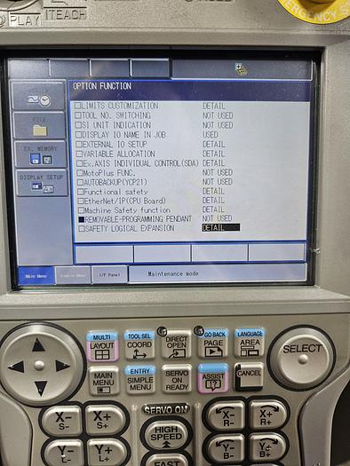 Used Yaskawa Motoman MH80 With DX100 Controller
