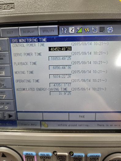 Used Yaskawa Motoman MA1440 With DX200 Controller, Motoweld RL350 and MotoPos 500 KG Positioner