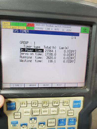 Used Lincoln System 30 With Fanuc Arcmate 100ib Industrial Robot and Lincoln Powerwave 455M