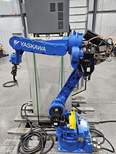Used Yaskawa MA1400 Industrial Welding Robot with DX100 Controller and Motoweld RL350