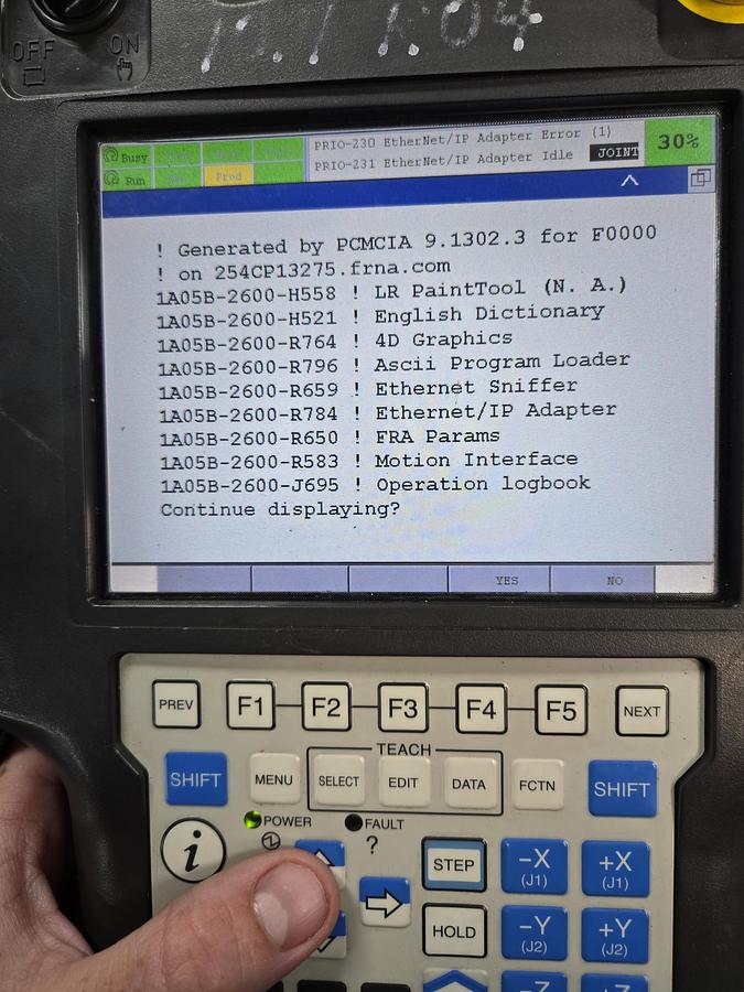 Used Fanuc Paint Mate 200ia/5L industrial Paint Robot With R-30ib Controller