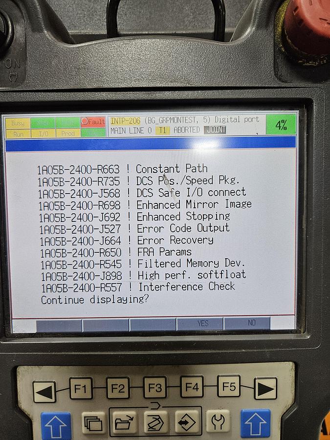 Used FANUC M-710ic/70 Industrial Robot With R-30ia Controller