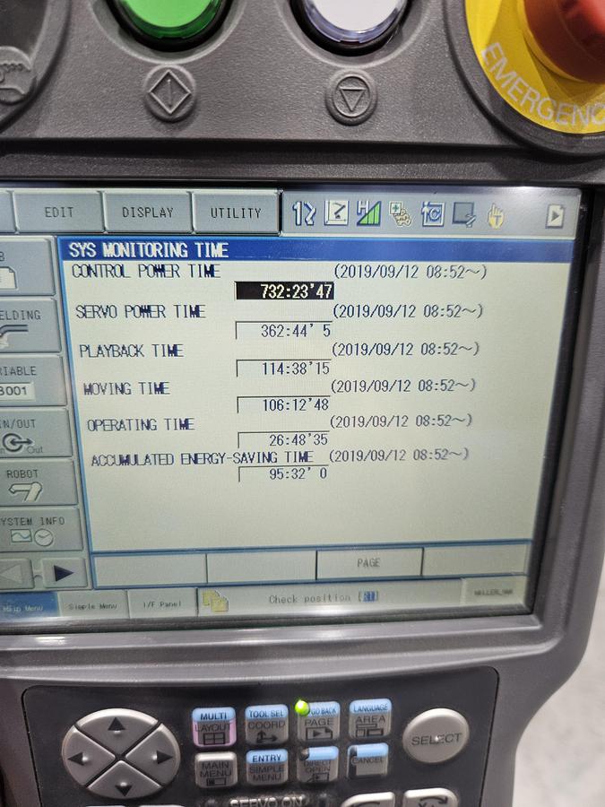 Used Yaskawa Motoman GP35L Industrial Robot With YRC1000 Controller