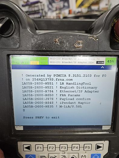 Used 2017 Fanuc M-1iA/0.5SL Industrial Spider Robot With R-30ib Controller