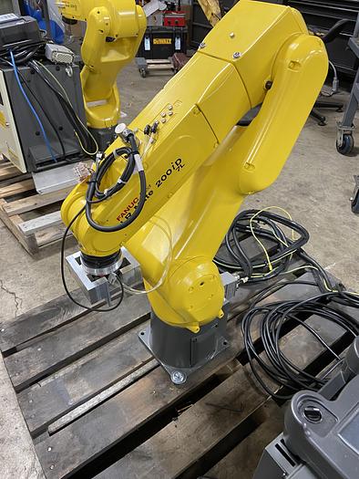 Used Fanuc LR Mate 200iD/7L Industrial Robot With R-30ib Plus Controller - Very Low Hours