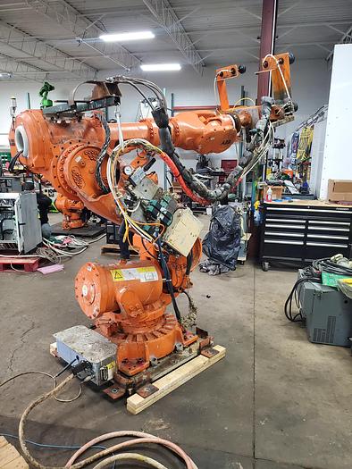Used 2011 ABB IRB 6640-185/2.8 Industrial Robot With IRC5 M2004 Controller