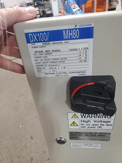 Used Yaskawa Motoman MH80 With DX100 Controller