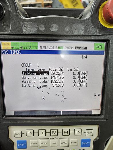 Used Fanuc R-2000ib/200R Industrial Robot With R-30ia Controller