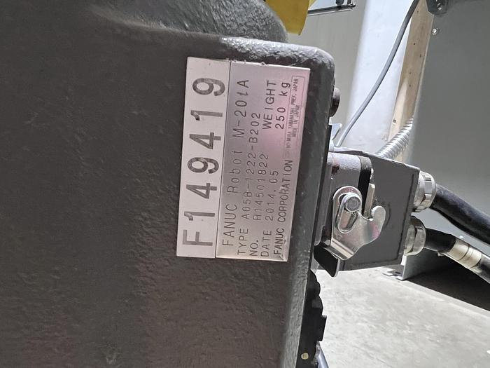 Used Fanuc M-20ia Industrial Robot with R-30ib Controller - Very Low Hours