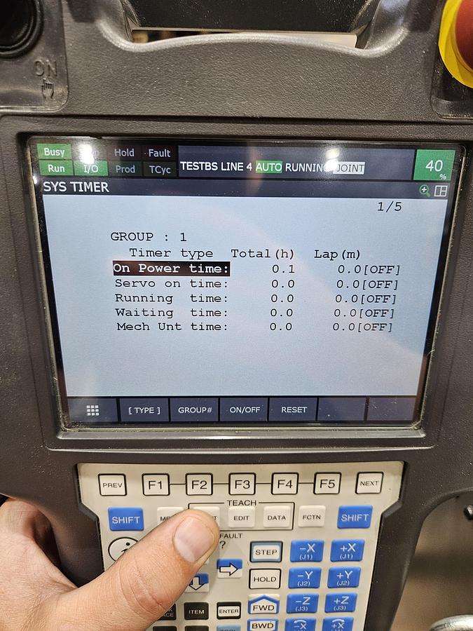 Used Fanuc LR Mate 200iD Industrial Robot With R-30ib Plus Controller