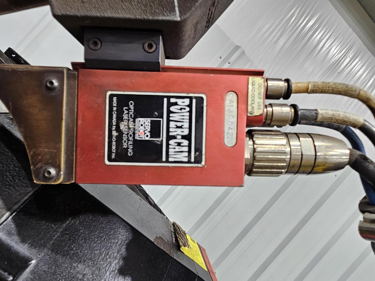 Used FANUC Robotic Welding Cell W/ FANUC 120ic/R-30ib Tracks and Safety