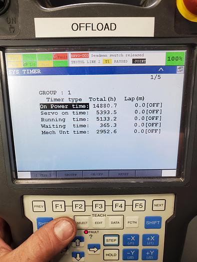 Used 2016 Fanuc M-10ia/12 With R-30ib Controller, Vision, and Custom EOAT with 2 finger and 1 suction gripper - F187108