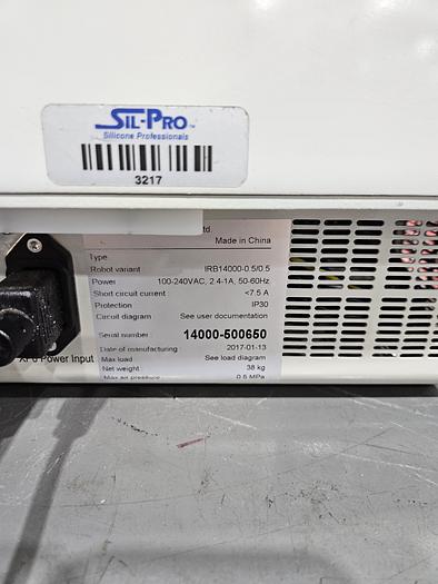 Used ABB IRB 14000-0.5/0.5 Dual Arm Industrial Collaborative Robot