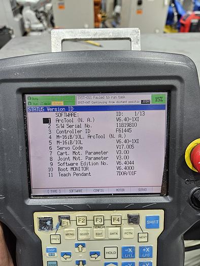 Used Fanuc Arcmate 100ic/6L Industrial Robot With R-30ib Controller