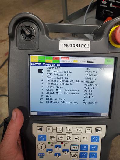 Used Fanuc LR Mate 200iD/7H Industrial Robot With R-30ib Controller