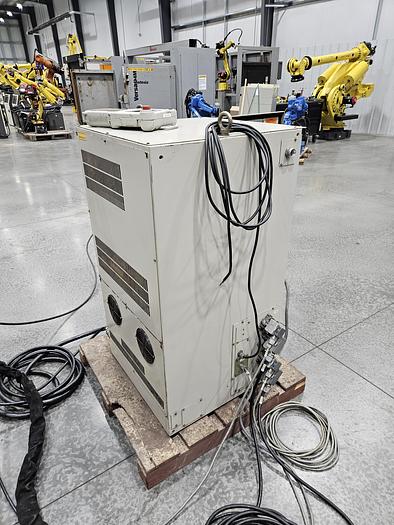 Used Yaskawa Motoman EA1900N Industrial Welding Robot With Miller Welder and Dual Headstock