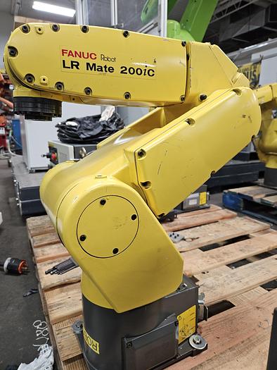 Used Fanuc LR Mate 200iC Industrial Robot With R-30ia Controller