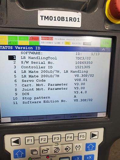 Used Fanuc LR Mate 200iD/7H Industrial Robot With R-30ib Controller