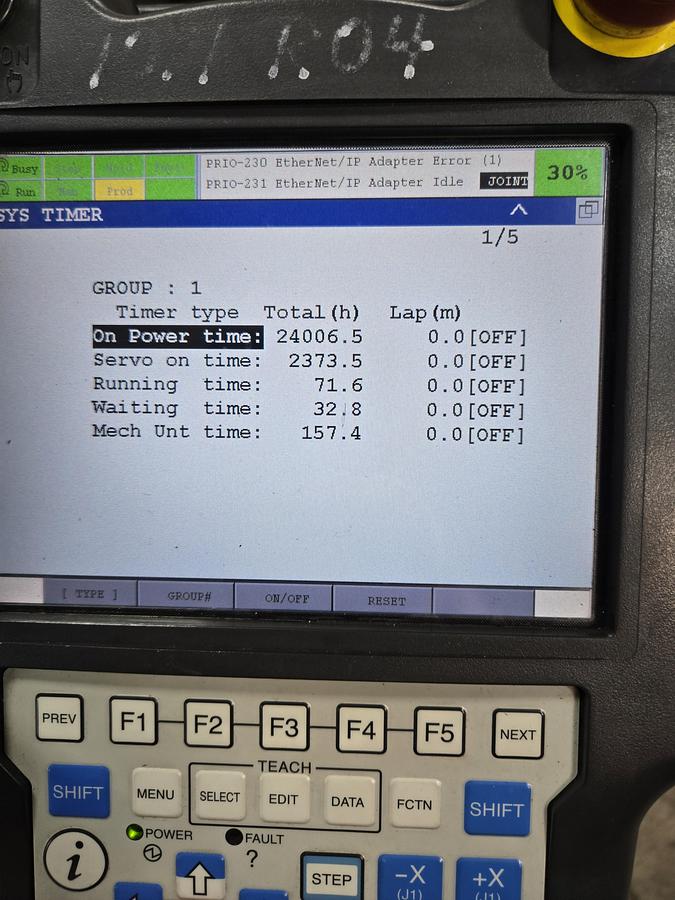 Used Fanuc Paint Mate 200ia/5L industrial Paint Robot With R-30ib Controller