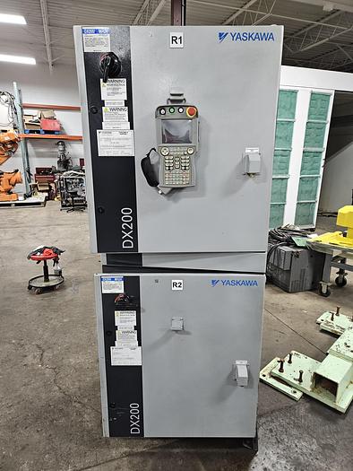 Used Yaskawa Motoman MH24 Dual Arm Industrial Robot With DX200 Controller
