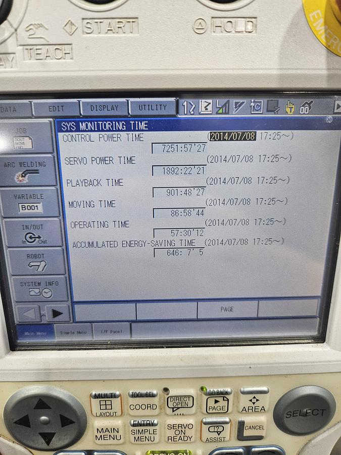 Used Yaskawa Motoman MH6 With DX100 Controller