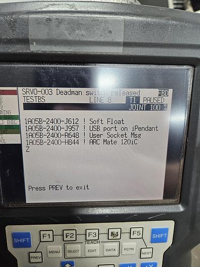 Used Fanuc M-20ia Industrial Robot with R-30ia Controller
