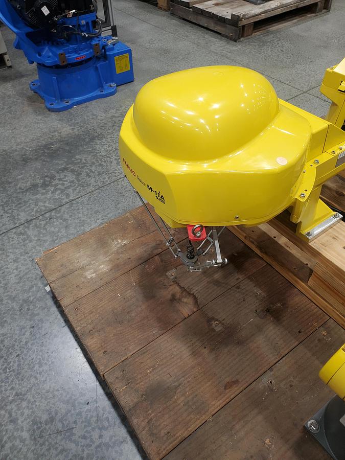 Used Fanuc LR Mate 200iC/5H and M-1ia Dual Arm Robot 