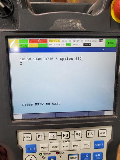 Used Fanuc M-10ia/10M Industrial Robot With R-30ib Controller