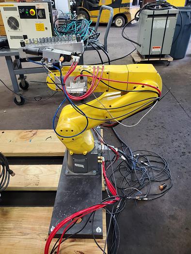 Used 2016 Fanuc LR Mate 200iD/7L Industrial Robot W R-30ib Controller - Very Low Hours