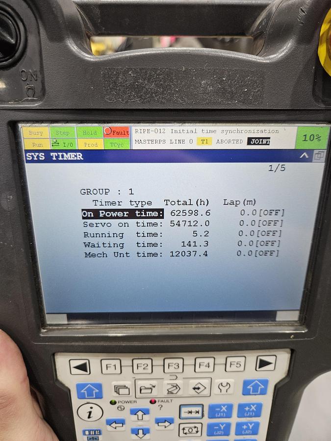Used Fanuc M-10ia/12 Industrial Robot With R-30ib Controller