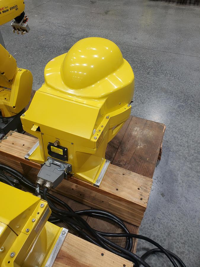 Used Fanuc LR Mate 200iC/5H and M-1ia Dual Arm Robot 