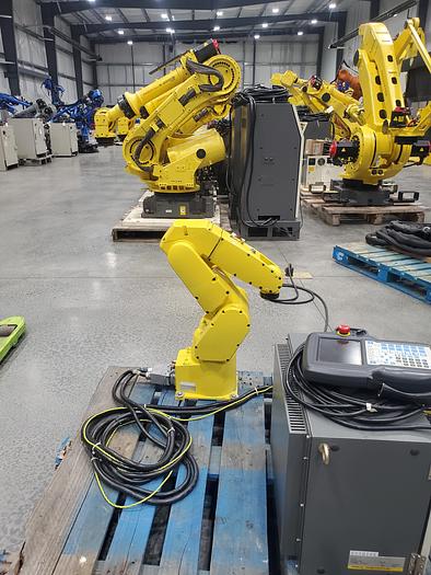 Used Fanuc LR Mate 200iC Industrial Robot With R-30ia Controller