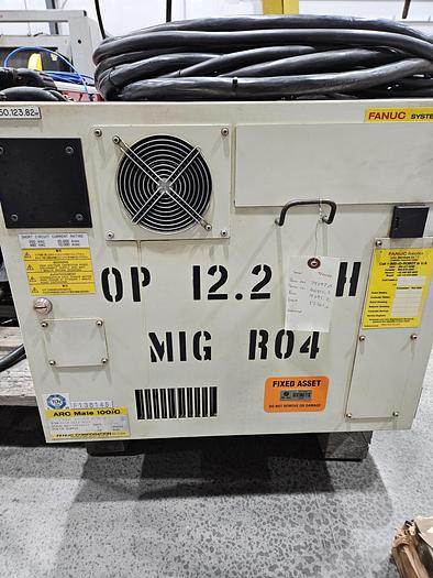 Used Fanuc Arcmate 100ic/6L Industrial Robot With R-30ib Controller and Lincoln Powerwave R450