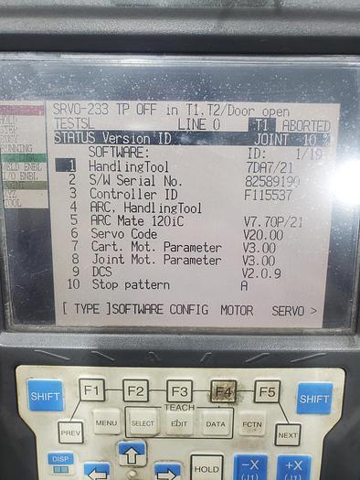 Used FANUC Arcmate 120ic Industrial Robot With R-30ia Controller - Low Hours