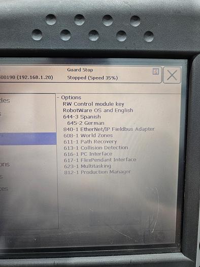 Used ABB IRB 2600-20/1.65 Industrial Robot With ICR5 Controller