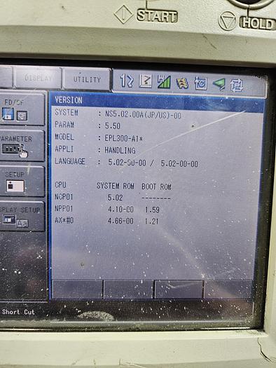 Used Yaskawa Motoman EPL300 Palletizing Robot with NX100 Controller