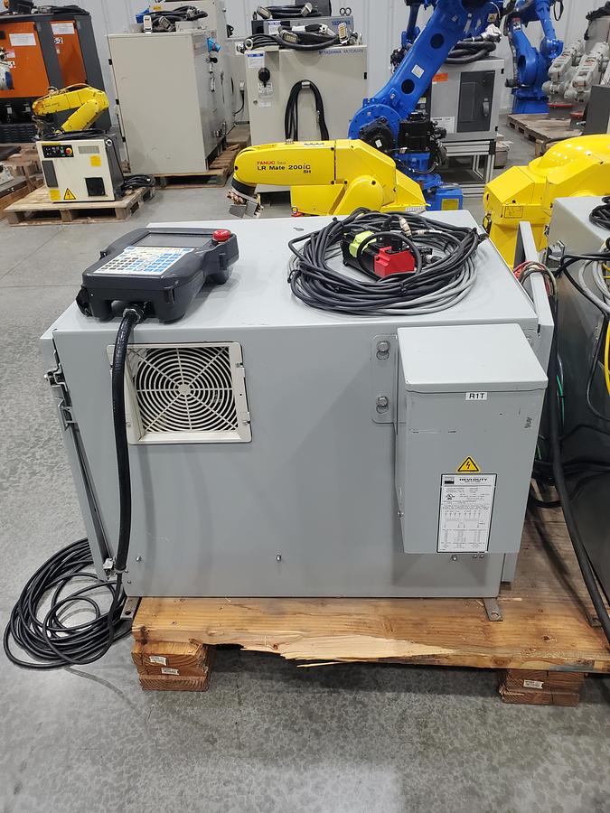 Used Fanuc LR Mate 200iC/5H and M-1ia Dual Arm Robot 