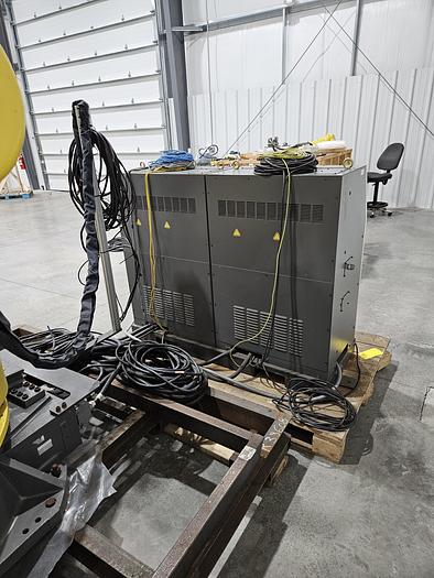 Used Fanuc M-2000ia/1200 Industrial Robot With R-30ia Controller and Servo Driven Gripper - Very Low Hours