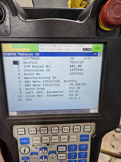 Used FANUC Arcmate 120ic/10L Industrial Robot With R-30ib Controller and Headstock - Very Low Hours