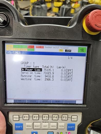 Used Fanuc LR Mate 200iC Industrial Robot With R-30ia Controller