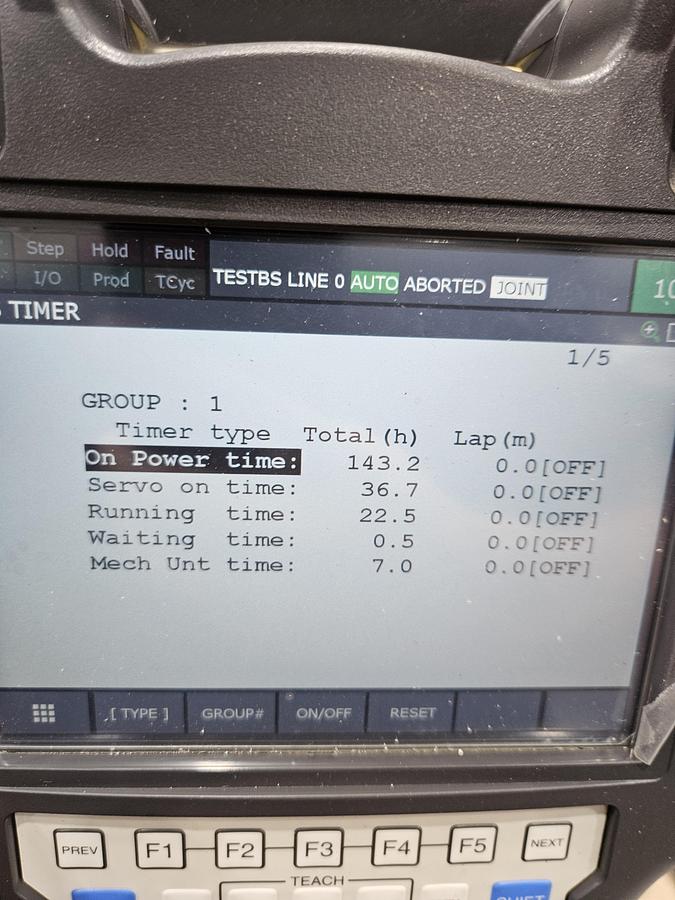 Refurbished Fanuc M-20id/25 (Arcmate 120id) Industrial Robot With R-30ib Plus Controller