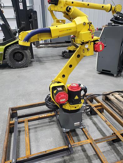 Used Fanuc M-10ia Industrial Robot With R-30ia Controller