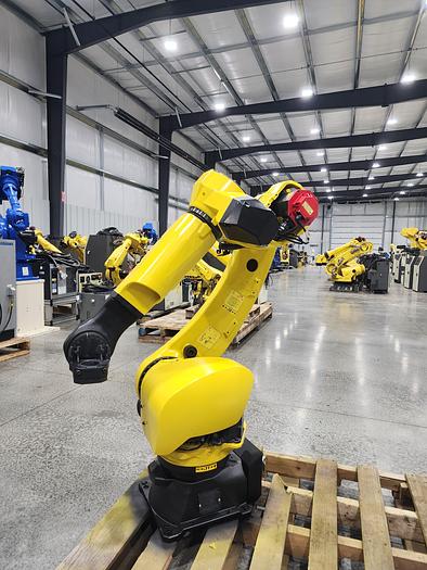 Refurbished Fanuc Arcmate 120id Industrial Welding Robot With R-30ib Plus Controller