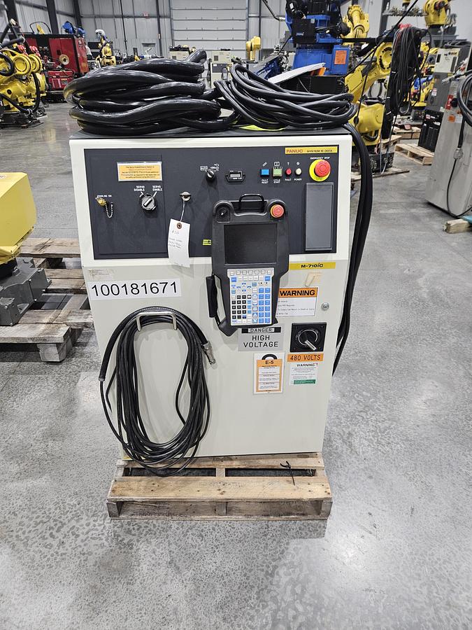 Used FANUC M-710ic/70 Industrial Robot With R-30ia Controller
