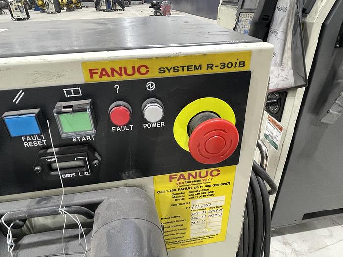 Used FANUC R2000iB/210F 6 AXIS ROBOT WITH R30iB CONTROLLER