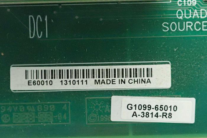 Used Agilent G1099-65010 GCMS Sideboard PCA for 5973 with G1099-60001 Board Assembly