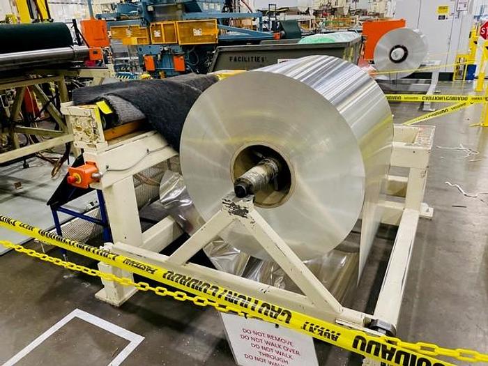 Used Burr Oak Fin Press Line Model FP-3-54